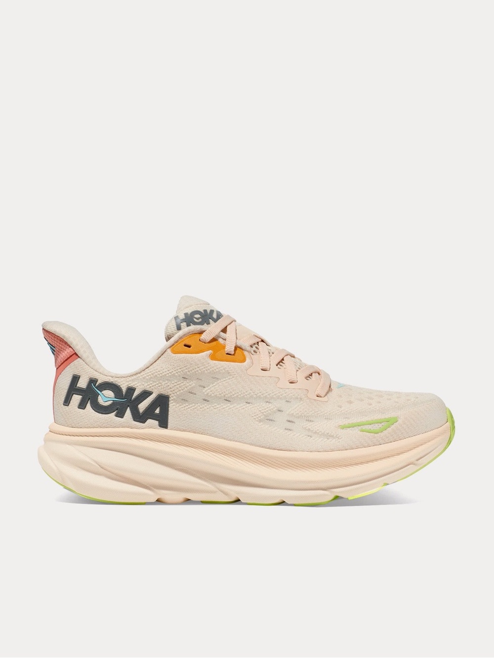 Hoka One One Women's Clifton 9 Vanilla Astral Running Shoes Size 5 MD